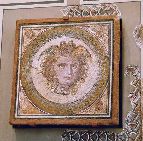 Medusa Mosaic, Tarragona © Stephen Clifford, June 2005
