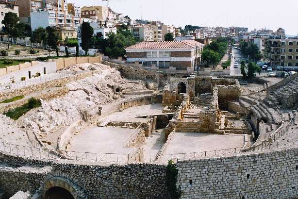 Roman Amphitheatre, Tarragona, � Stephen Clifford, June 2005