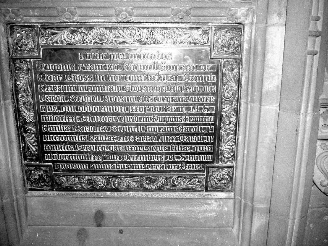 Dedication, St John the Baptist, Ashley - Photo � Andy Fear July 2006